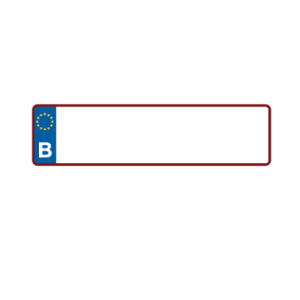 Nummerplaat_B – 200×50