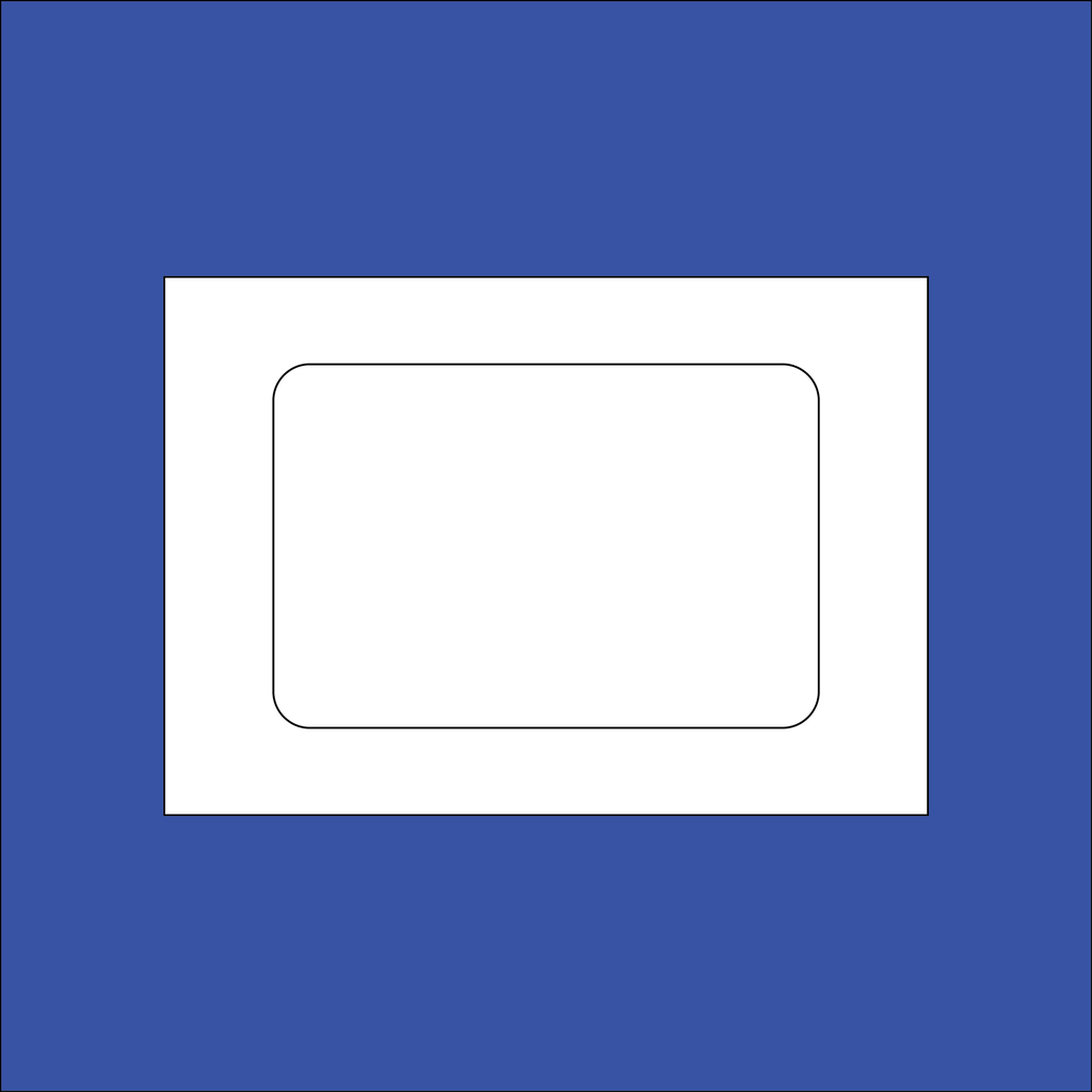 Acryl 150mm x 100mm R