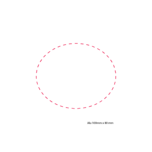 Thermo Ovaal 100mm x 80mm